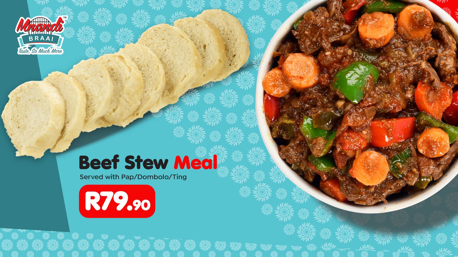 Stew Meal menu card